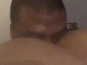 WAP eating from the back on a Phat Ass Redbone 
