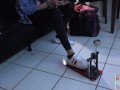 Drum Pedal Pump with Sneakers TikTok