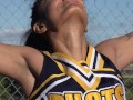 4K CHEERLEADER ARMPITS *real life cheerleader*