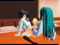 3D HENTAI Schoolgirls Lesbians Fuck With A Vibrator