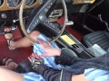 Quivering as I rev and cum on a 69 Mustang (Pedal Pumping Orgasm)