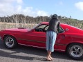 Quivering as I rev and cum on a 69 Mustang (Pedal Pumping Orgasm)