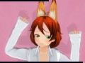 3D HENTAI fucked redhead girlfriend after a walk