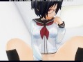 3D HENTAI POV schoolgirl rides your cock and does AHEGAO