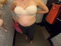 PBelle27 MILF Big Tits Trying On Bras in Lingerie Store Changing Room