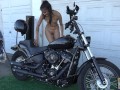 Bikini Babe finds Harley Davidson and uses it to get off with a REVGASM© (Smartphone Version)540
