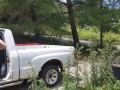 Dressing in the driveway