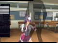 3D HENTAI Schoolgirl in pink turned me on with dirty talk and allowed me to cum in pussy