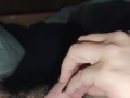 Girlfriend is scratching my dick with her hot long nails