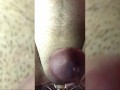 My cock drips pre-cum for being strapon fucked. Pegging BBW