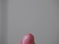 Extreme close up of cock in slow motion with Fleshlight and finished by cumshot