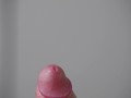 Extreme close up of cock in slow motion with Fleshlight and finished by cumshot