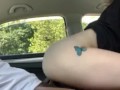 Good Pussy In The Car. We got Caught!