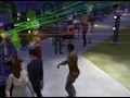 Porn at the disco on the bench. Threesome gangbang | Porno Game 3d, cartoon porn games