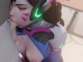 Dva from Overwatch Blowjob, Fuck the Payload!