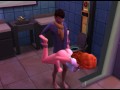 Sex with a waitress at the bar and in the toilet with rock music | porn games