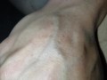Cumming in condom thick cock masturbation