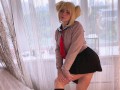 Himiko Toga was fucked by dildo