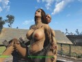 Tattooed Women in Fallout. Sex with kindling music | PC gameplay