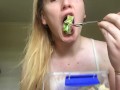 world’s biggest narcissistic eats CAESER SALAD