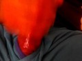 Hot guy moaning and groaning while jerking off with dirty talk