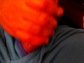 Hot guy moaning and groaning while jerking off with dirty talk