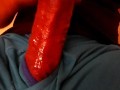 Hot guy moaning and groaning while jerking off with dirty talk