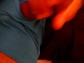 Sexy guy moaning and jerking off with dirty talk