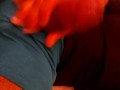 Sexy guy moaning and jerking off with dirty talk