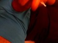 Sexy guy moaning and jerking off with dirty talk