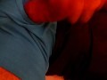 Sexy guy moaning and jerking off with dirty talk