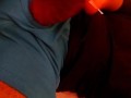 Sexy guy moaning and jerking off with dirty talk