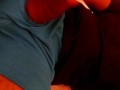 Sexy guy moaning and jerking off with dirty talk