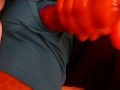 Sexy guy moaning and jerking off with dirty talk