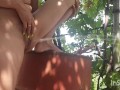 Teens Pee Outdoor