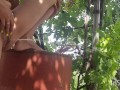 Teens Pee Outdoor