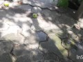 Teens Pee Outdoor