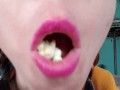 SFW Mouth Eating Popcorn