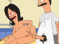 Bob's Burgers Linda & Bob Fuck at the Restaurant Animation Cartoon Sex Married Fuck in Public