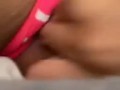 Petite Asian girl fingers herself