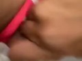 Petite Asian girl fingers herself