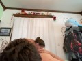 Riding cock and getting choked like a good girl