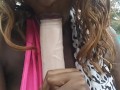 Sucking Dildo In Public