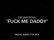 Fucking Myself For Daddy - Erotic Audio for Men 