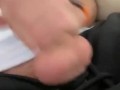 Huge cock stroked, big balls bouncing, no cum just to tease ;)