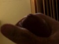 Window dick flash for maid in balcony 