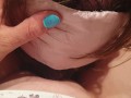 hubby eating creampie