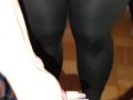 my girlfriend would like me to cum on her leggings