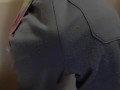 スウェットでお尻見せておしがまおもらしオナニー