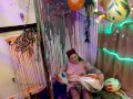 Balloon fetish B2P, blowing, pop, hump, balloon pussy stuff & fuck 2 cum popping W all body parts!HD